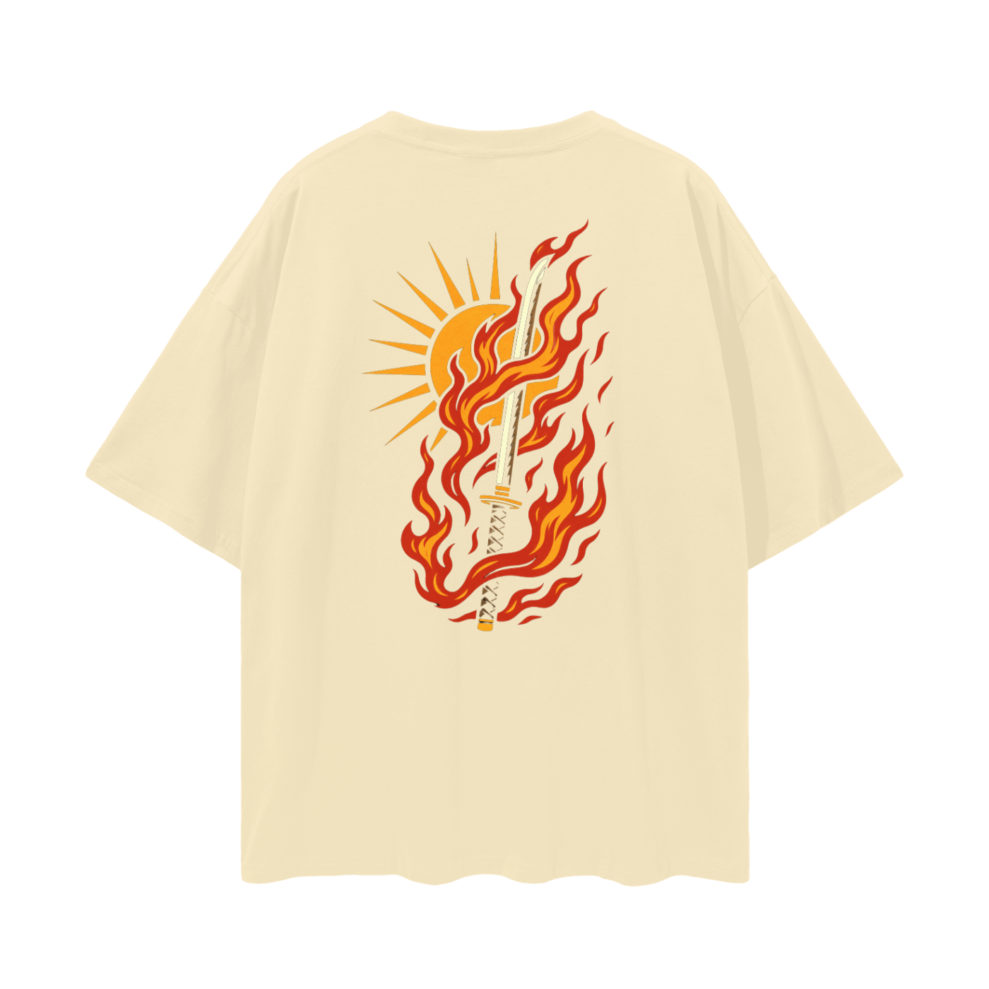 Oversize Deep Drop Shoulder Tee - 190 GSM