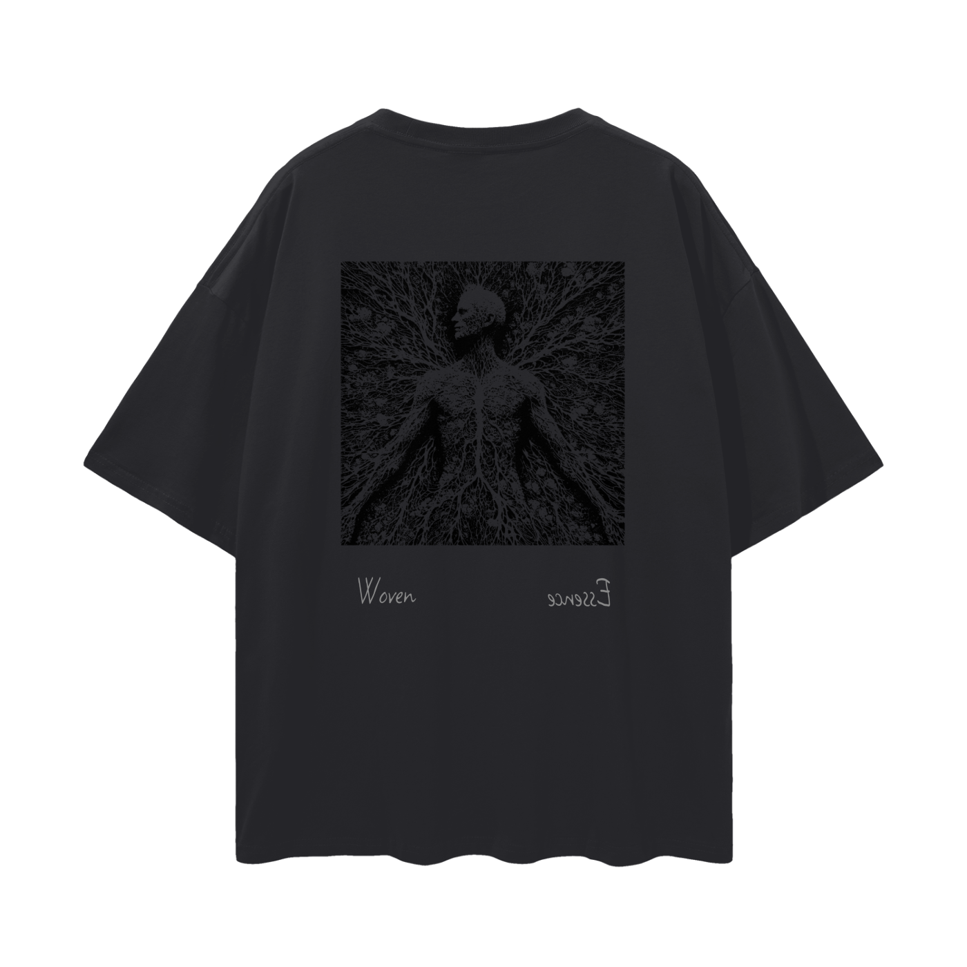 'Let Us Pray' Oversize Deep Drop Shoulder Tee