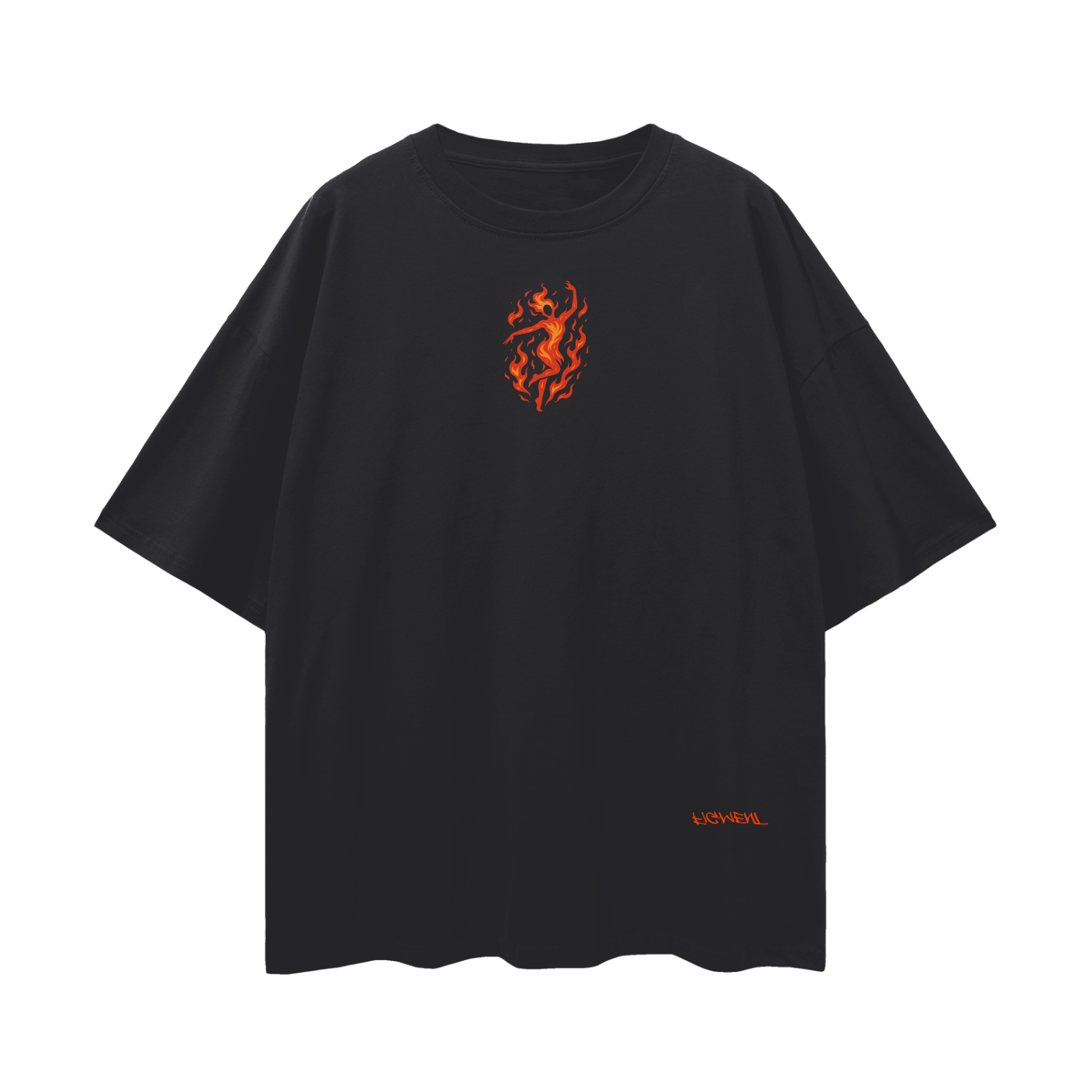 Dance of the Fire God Oversized T shirt