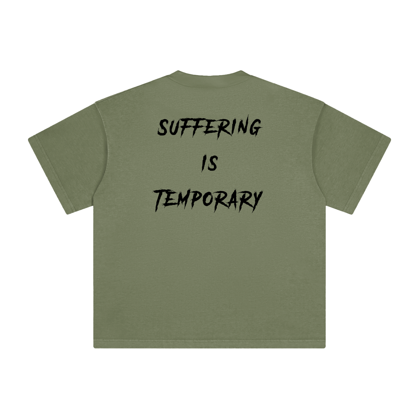 *Suffering is temporary* Heavyweight Vintage Washed T-Shirt