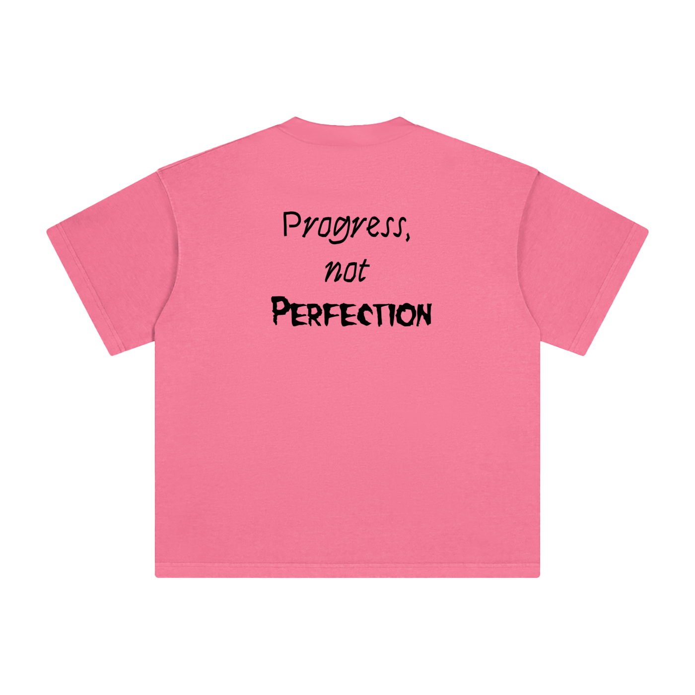 * Progress, not PERFECTION* Heavyweight Vintage Washed T-Shirt