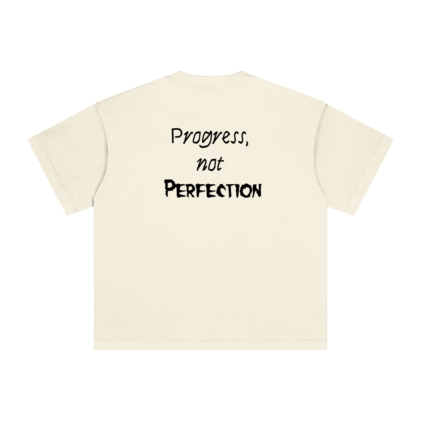 * Progress, not PERFECTION* Heavyweight Vintage Washed T-Shirt