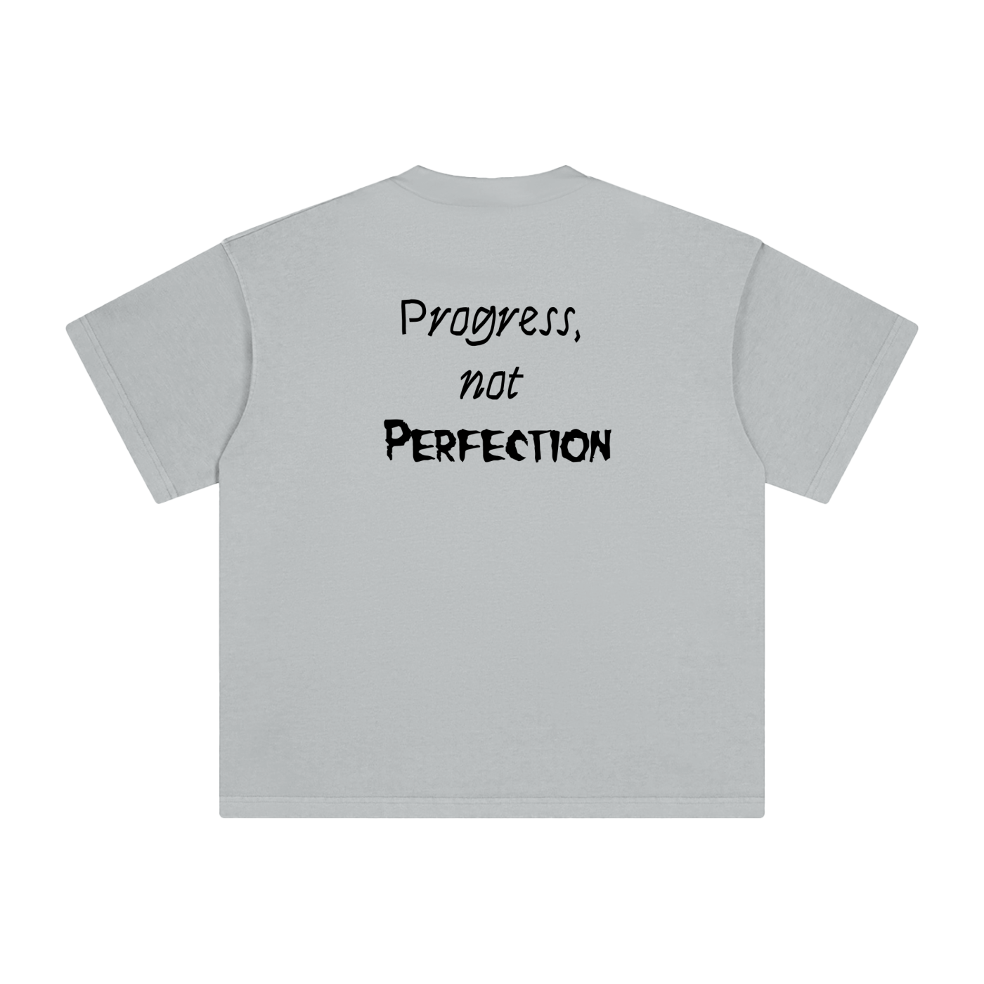 * Progress, not PERFECTION* Heavyweight Vintage Washed T-Shirt