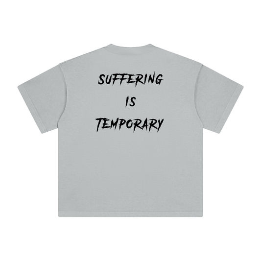 *Suffering is temporary* Heavyweight Vintage Washed T-Shirt