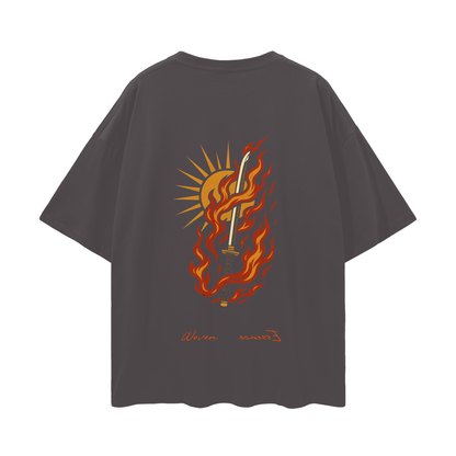Dance of the Fire God Oversized T shirt