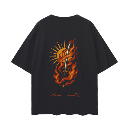 Dance of the Fire God Oversized T shirt