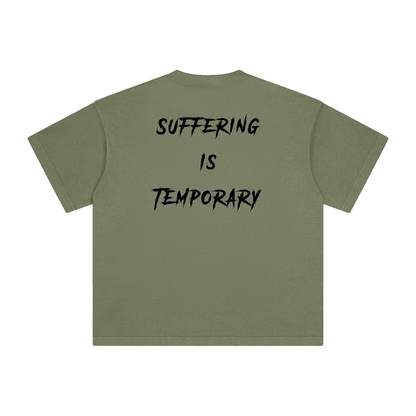*Suffering is temporary* Heavyweight Vintage Washed T-Shirt