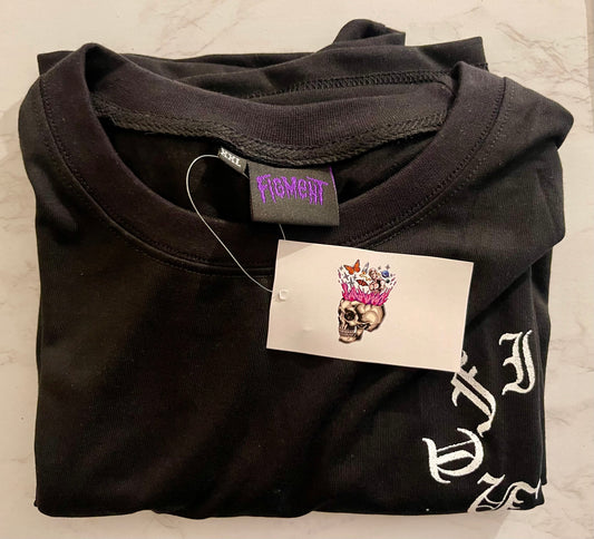 "Veiled Wrath" Oversized Muscle Tee