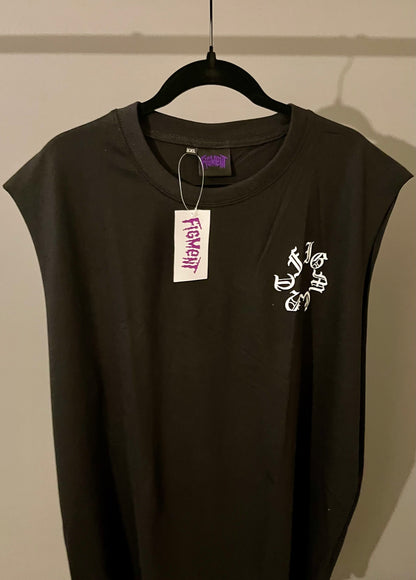 "Veiled Wrath" Oversized Muscle Tee